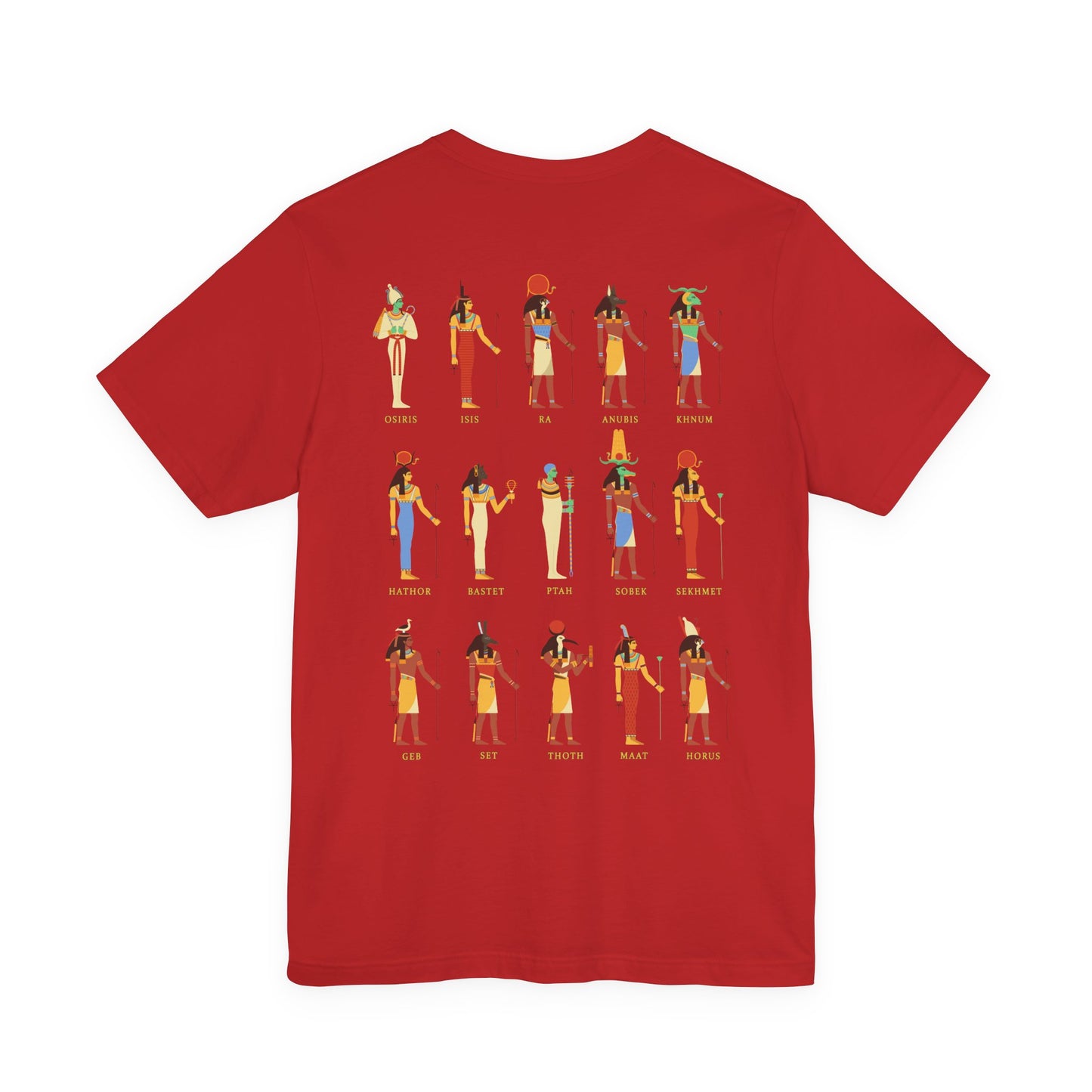 Egyptian Gods Double Sided T-Shirt
