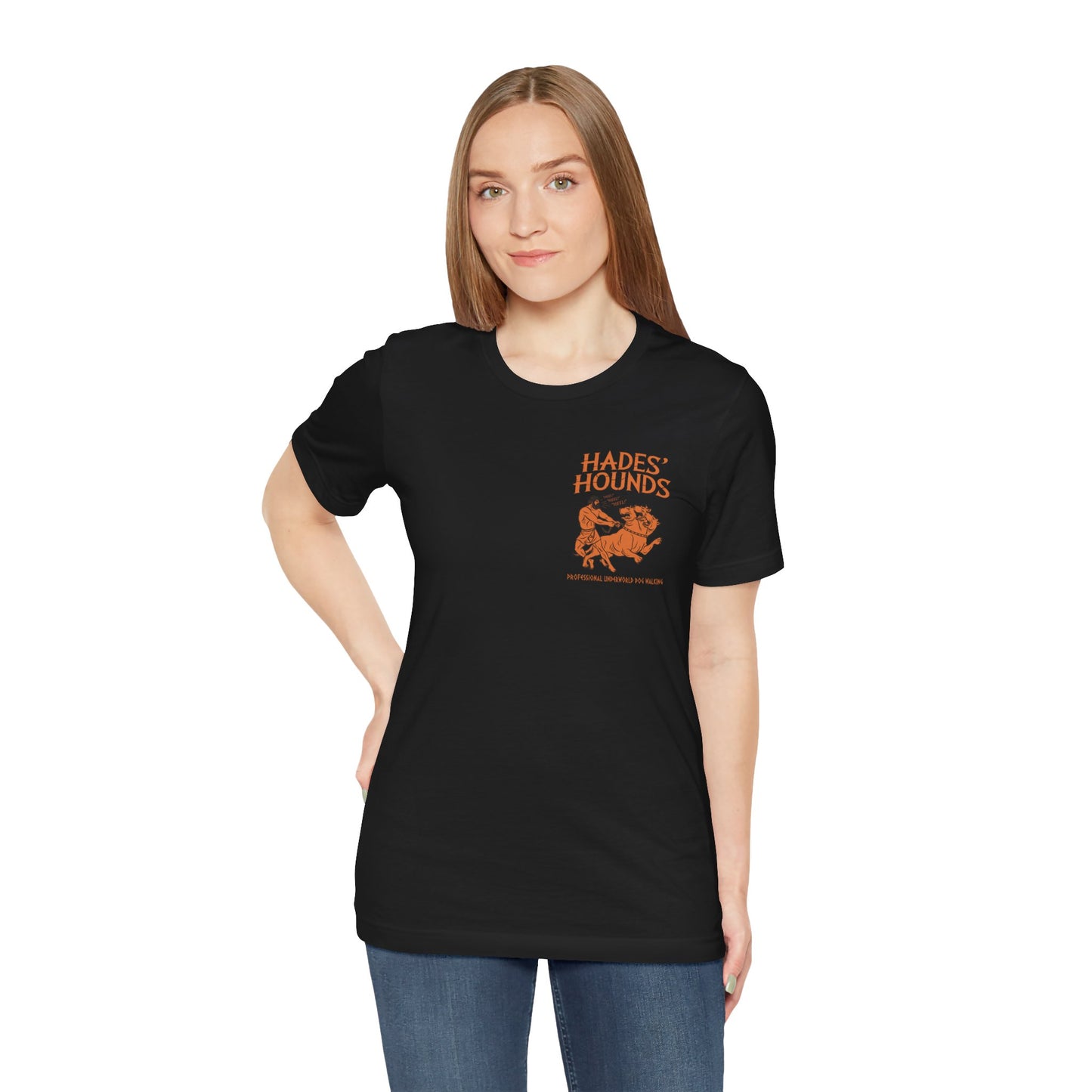 Hades' Hounds Dog Walking - Double Sided T-Shirt