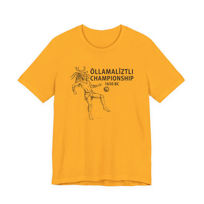 Ollamaliztli Championship - Mesoamerican Ballgame T-Shirt