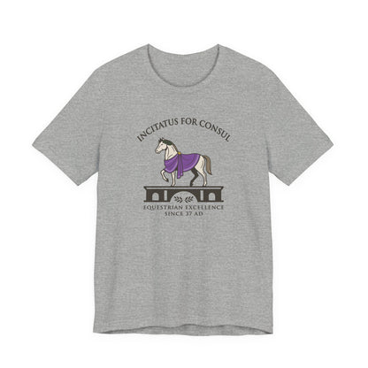 Caligula's Horse - Incitatus for Consul T-Shirt