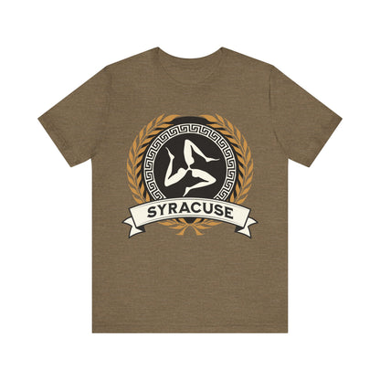 Syracuse Ancient Greek City-State - Polis of Syracuse Symbol - Syracusan History - T-shirt