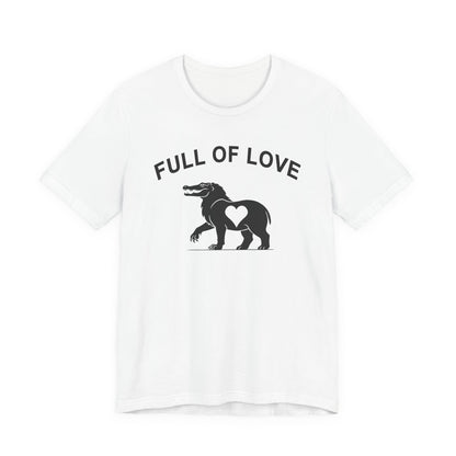White / S Full of Love Ammit T-Shirt