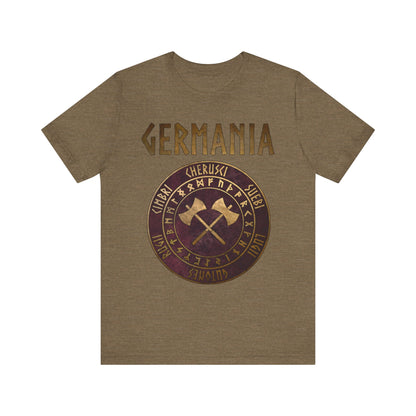 Germania Ancient Germanic Tribes with Runes T-Shirt