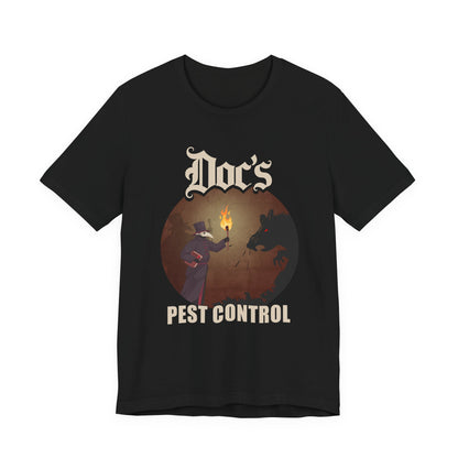 Doc's Pest Control - Black Death T-Shirt