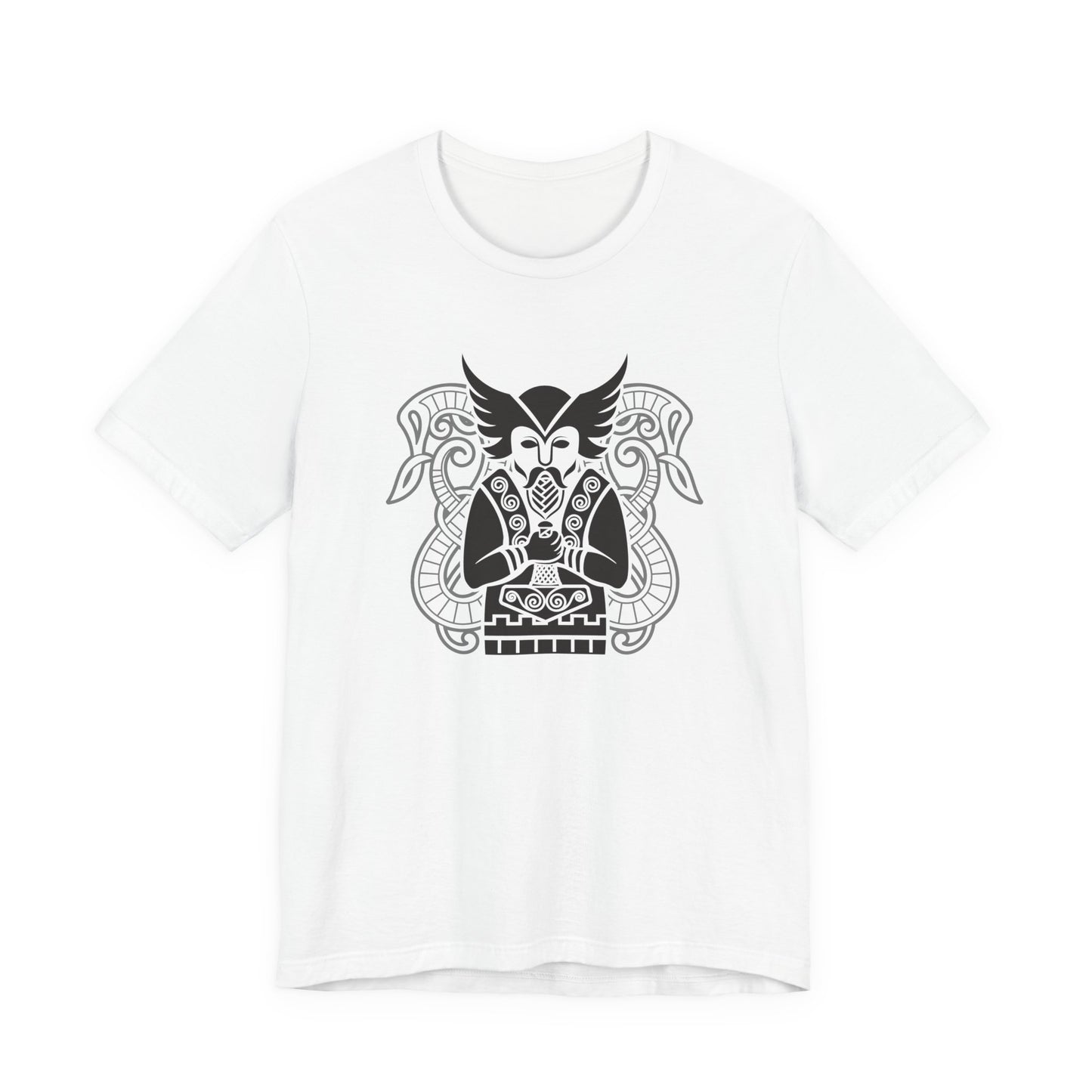 Thor with Mjolnir Norse Mythology T-Shirt