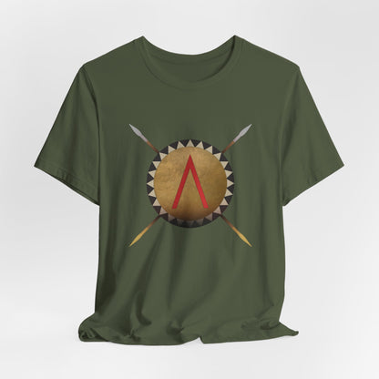 Spartan Hoplite Shield T-Shirt