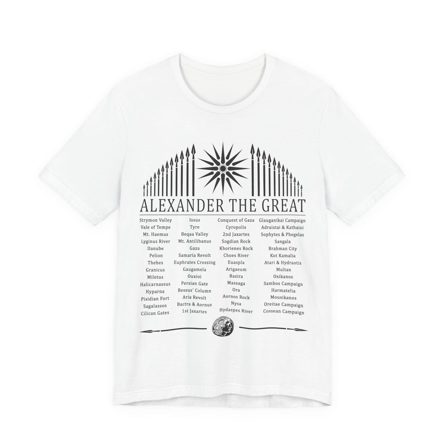 Alexander Campaign and Battles T-Shirt