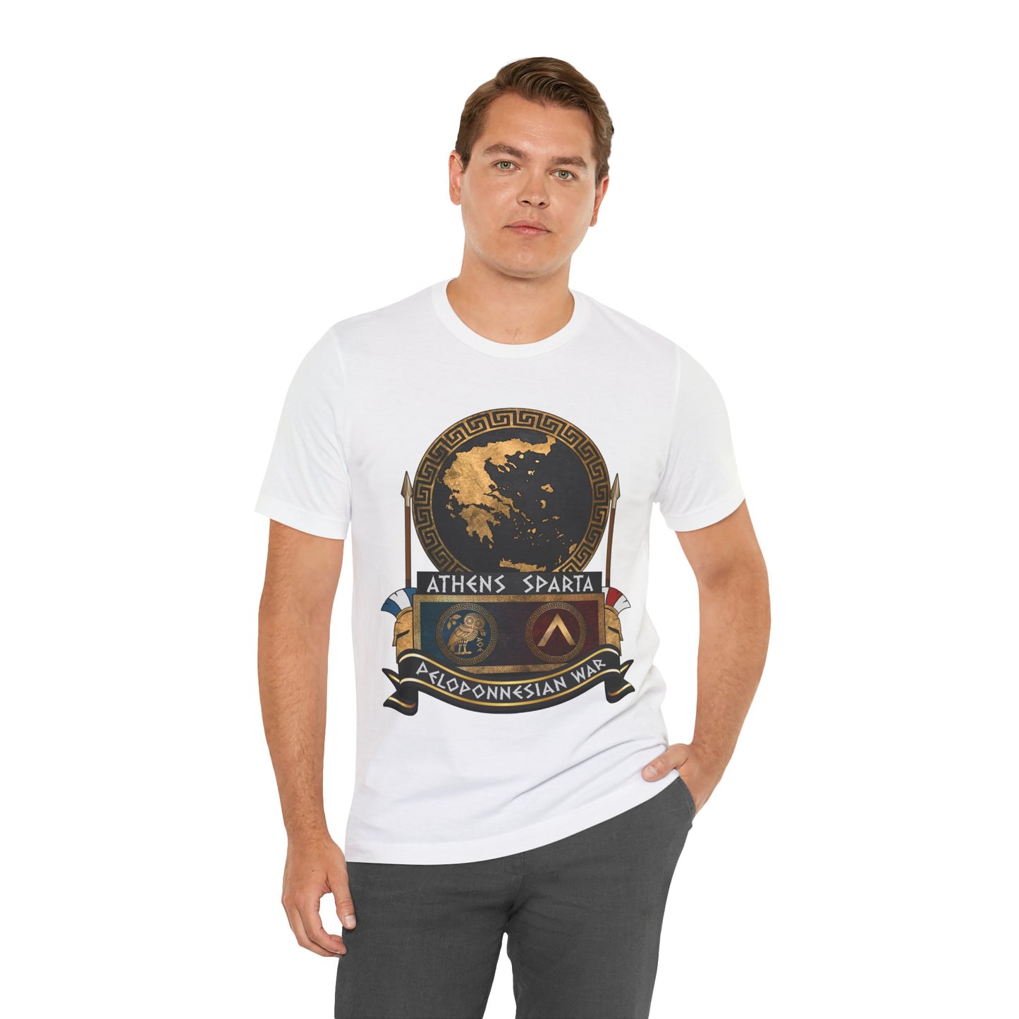 Peloponnesian War Athens vs Sparta T-Shirt