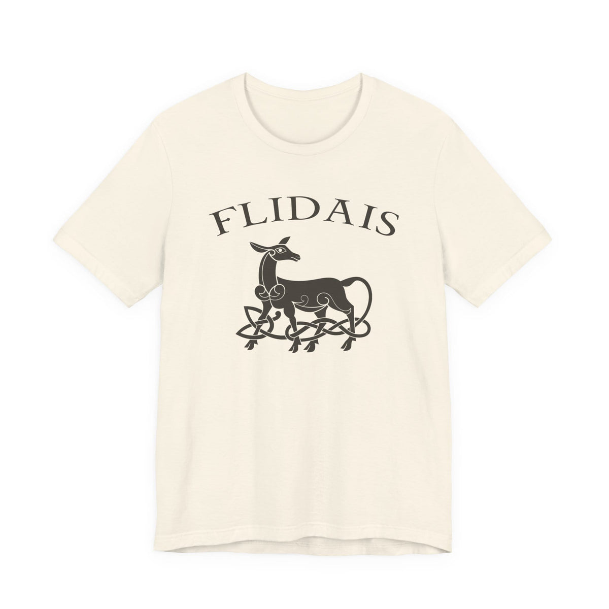 Natural / S Flidais Celtic Goddess T-Shirt