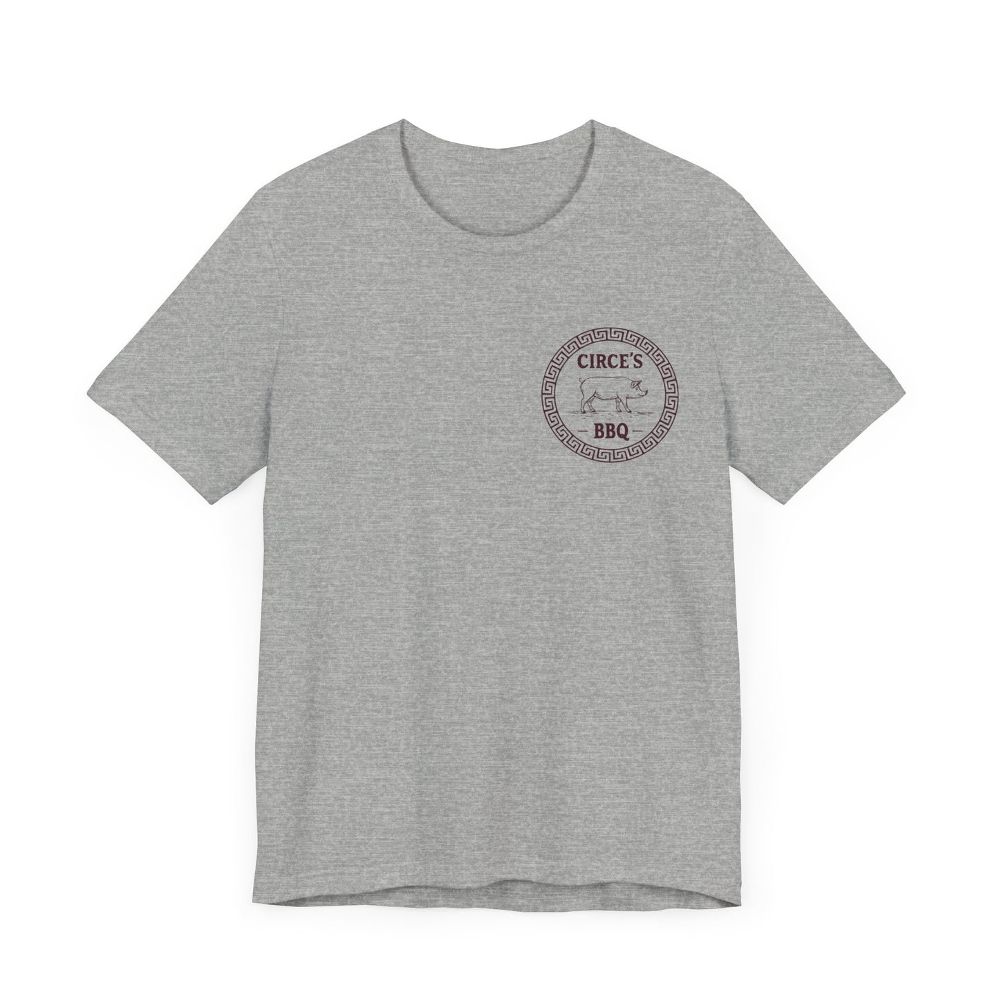 Circe's BBQ - Funny Greek Mythology Double Sided T-Shirt