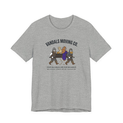 Athletic Heather / S Vandals Moving Co. T-Shirt