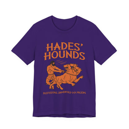 Hades' Hounds Dog Walking - Funny Greek Mythology T-Shirt