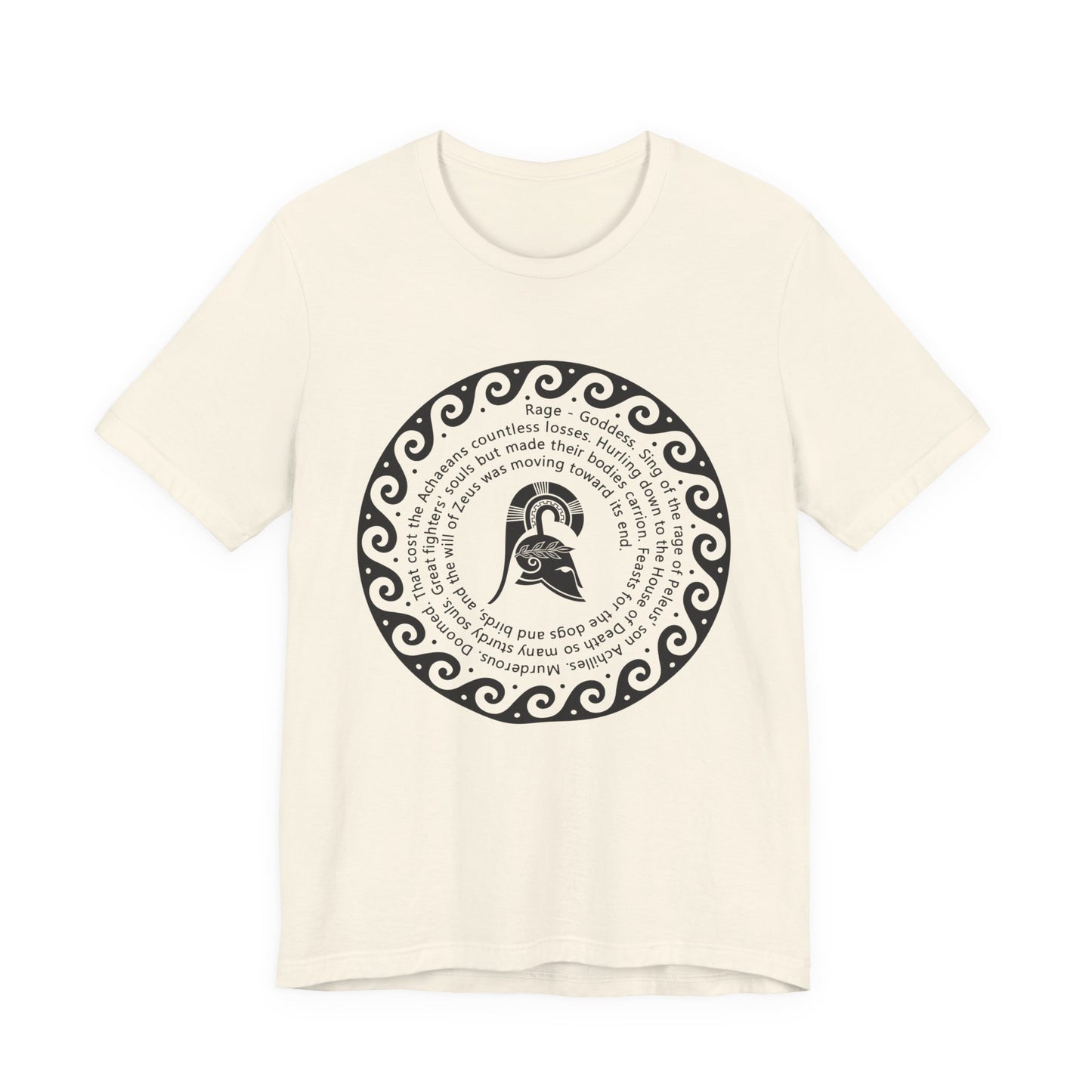 The Iliad Rage of Achilles T-Shirt