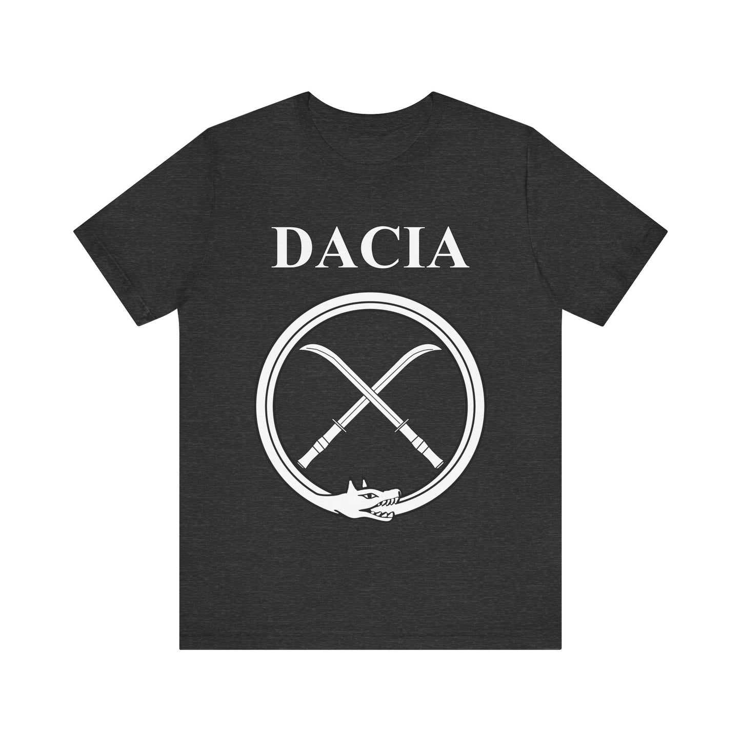 Dacia Ancient Dacian Draco and Falx Symbol T-Shirt