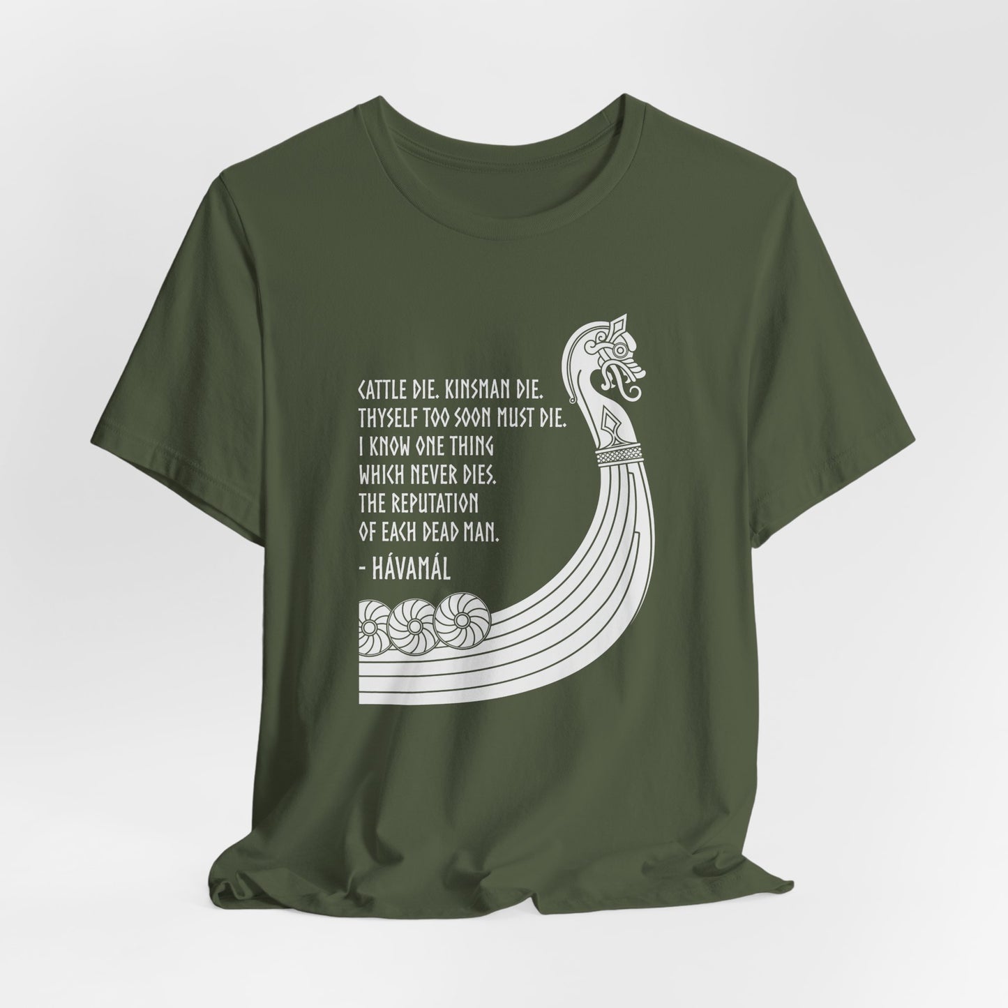 Hávamál Quote Norse Mythology T-Shirt