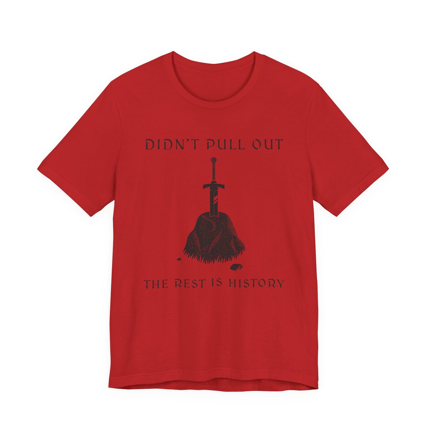 Didn't Pull Out - Excalibur T-Shirt