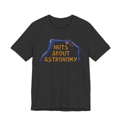 Dark Grey Heather / S Nuts About Astronomy T-Shirt