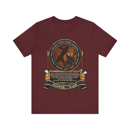 Achilles and the Heroes of the Trojan War - Homer's Iliad T-Shirt