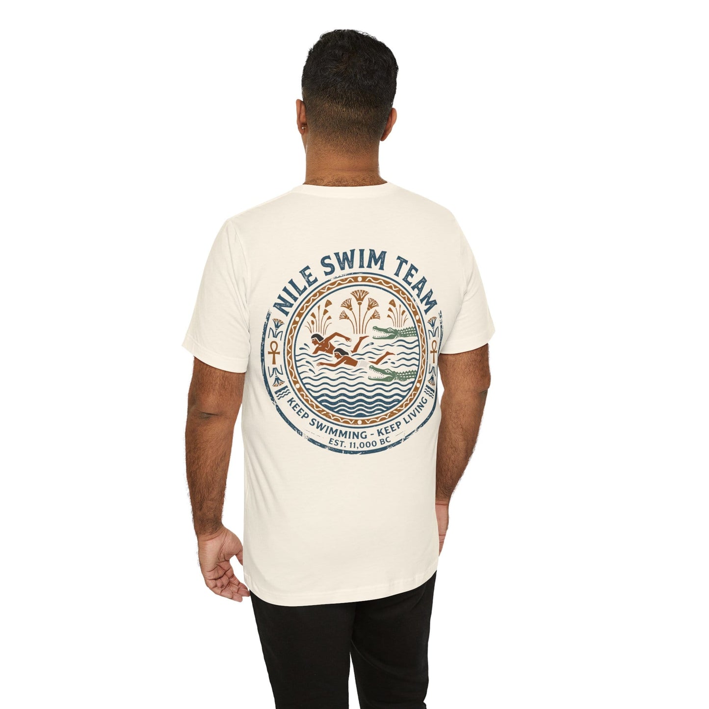 Nile Swim Team Double Sided T-Shirt