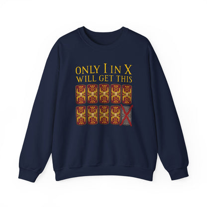Navy / S Decimation Pun Sweatshirt