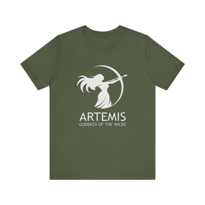 Artemis Goddess of the Wilds - Greek Mythology T-Shirt