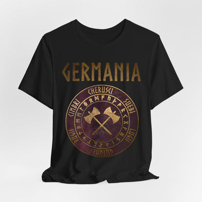 Germania Ancient Germanic Tribes with Runes T-Shirt