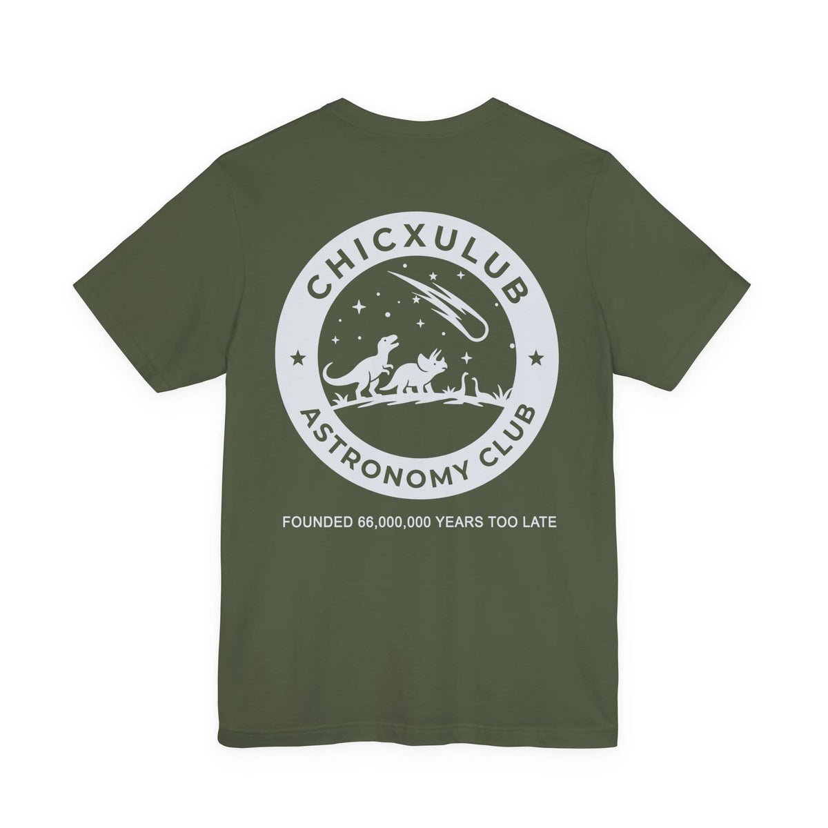 Chicxulub Astronomy Club Double Sided T-Shirt