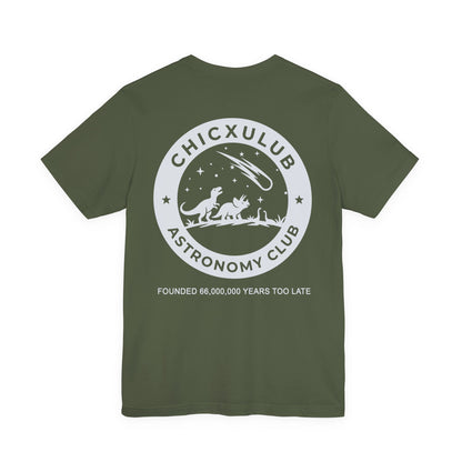 Chicxulub Astronomy Club Double Sided T-Shirt