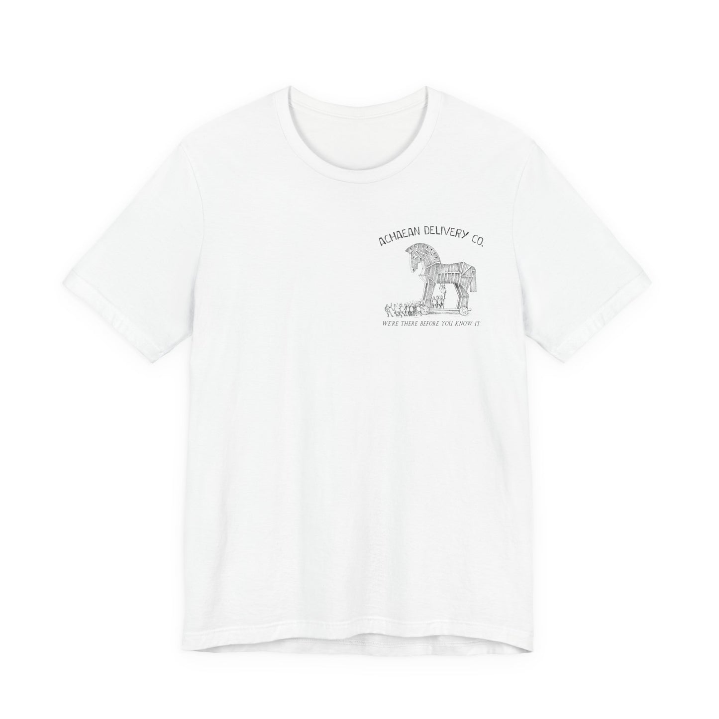 Achaean Delivery Co. Double Sided T-Shirt