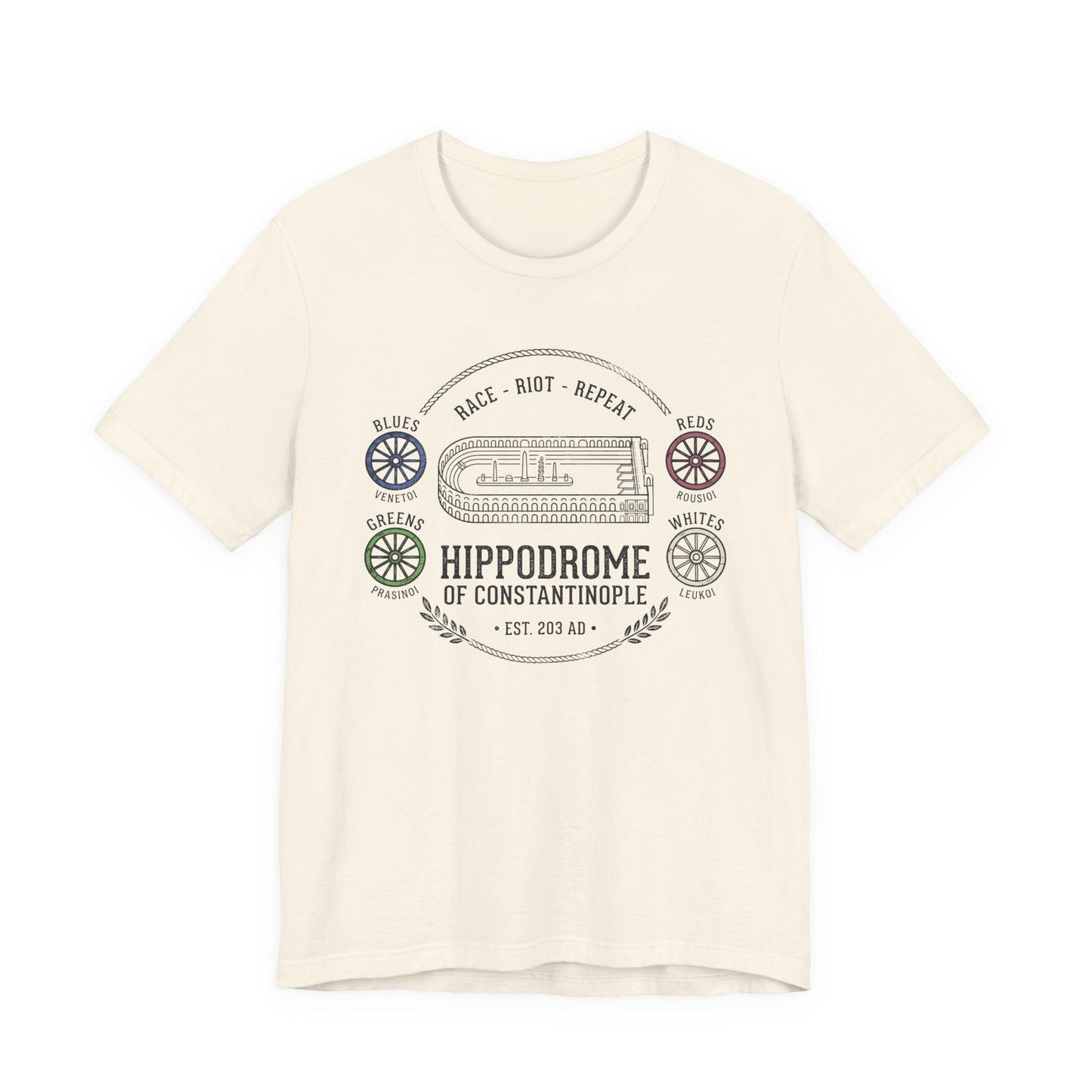 Hippodrome of Constantinople Chariot Teams T-Shirt