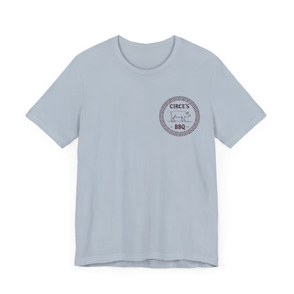 Circe's BBQ - Funny Greek Mythology Double Sided T-Shirt