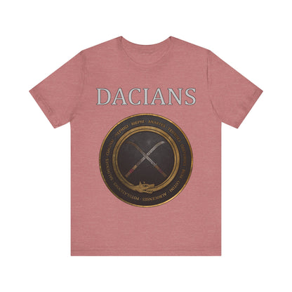 Dacia - Ancient Dacian Tribes - Draco and Falx Symbol T-Shirt