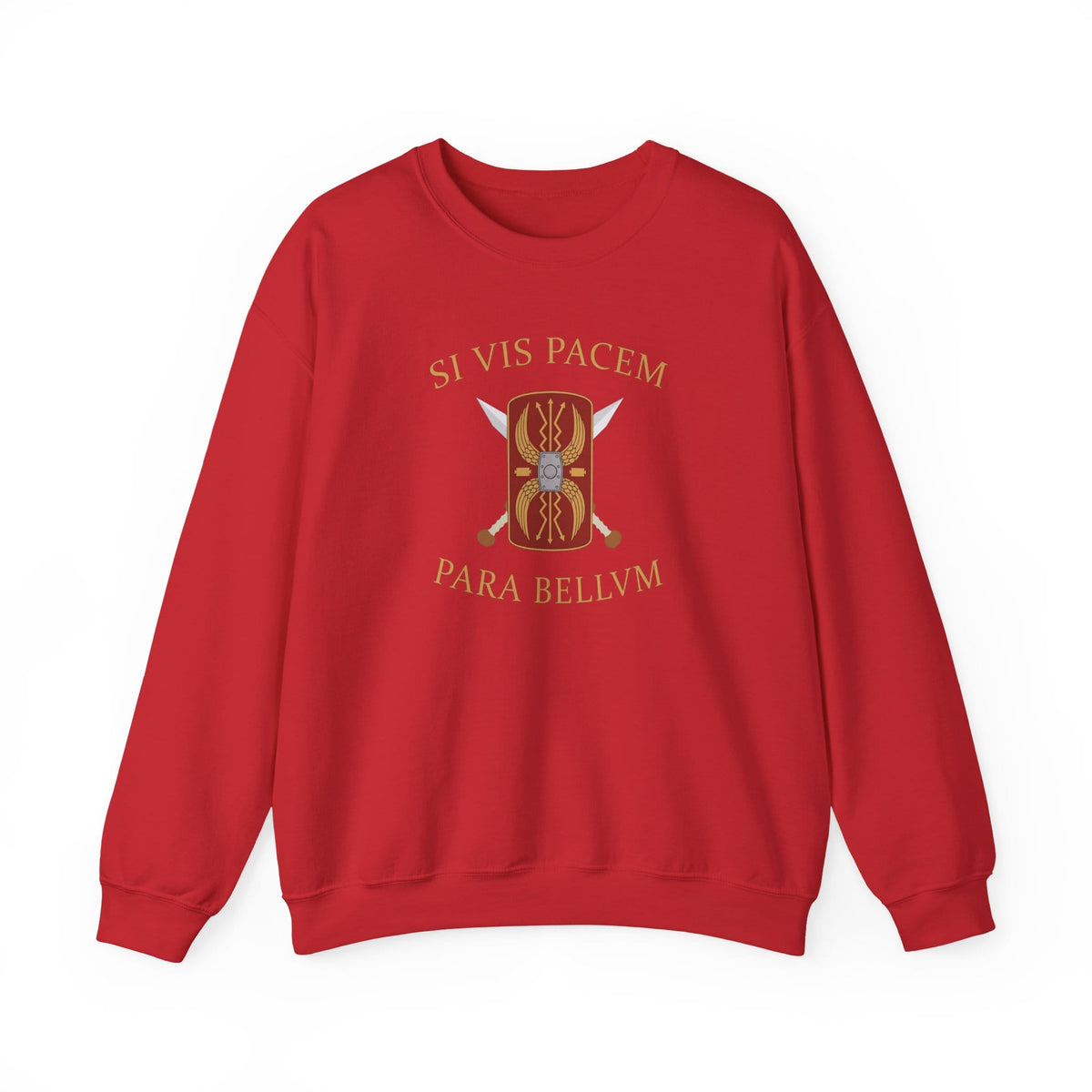 Red / S Si Vis Pacem Para Bellum Sweatshirt