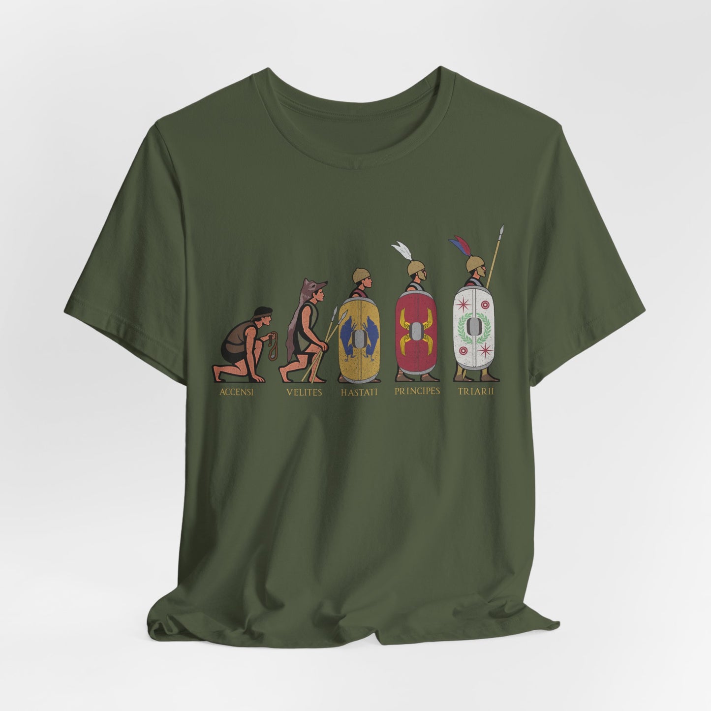 Roman Army Polybian Evolution T-Shirt