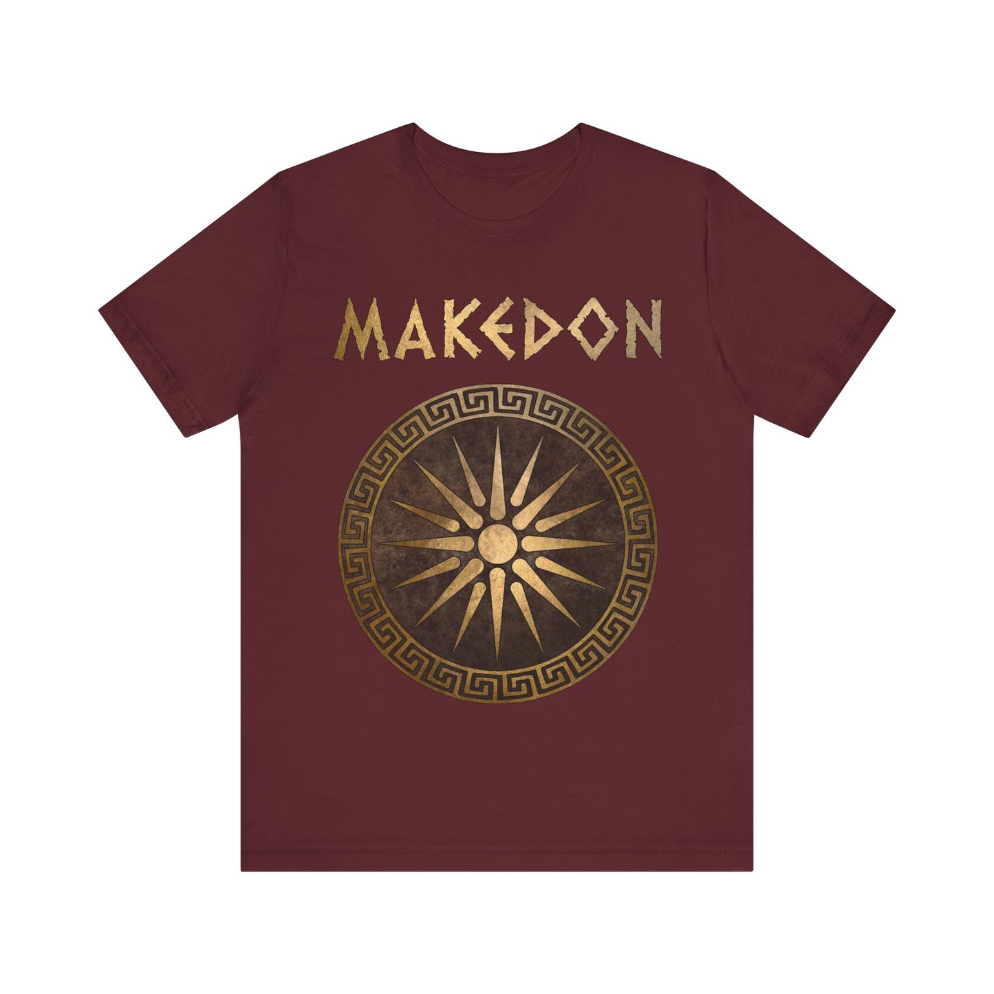 Ancient Makedon Shield Alexander the Great T-Shirt