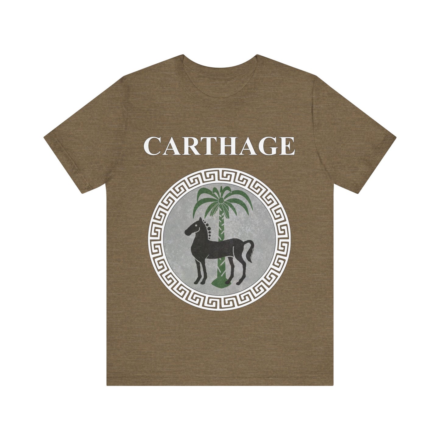 Carthage Ancient Symbol of Qart-Hadasht Shield T-shirt