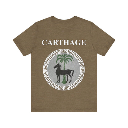 Carthage Ancient Symbol of Qart-Hadasht Shield T-shirt