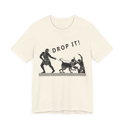 DROP IT! Hades and Cerberus T-Shirt