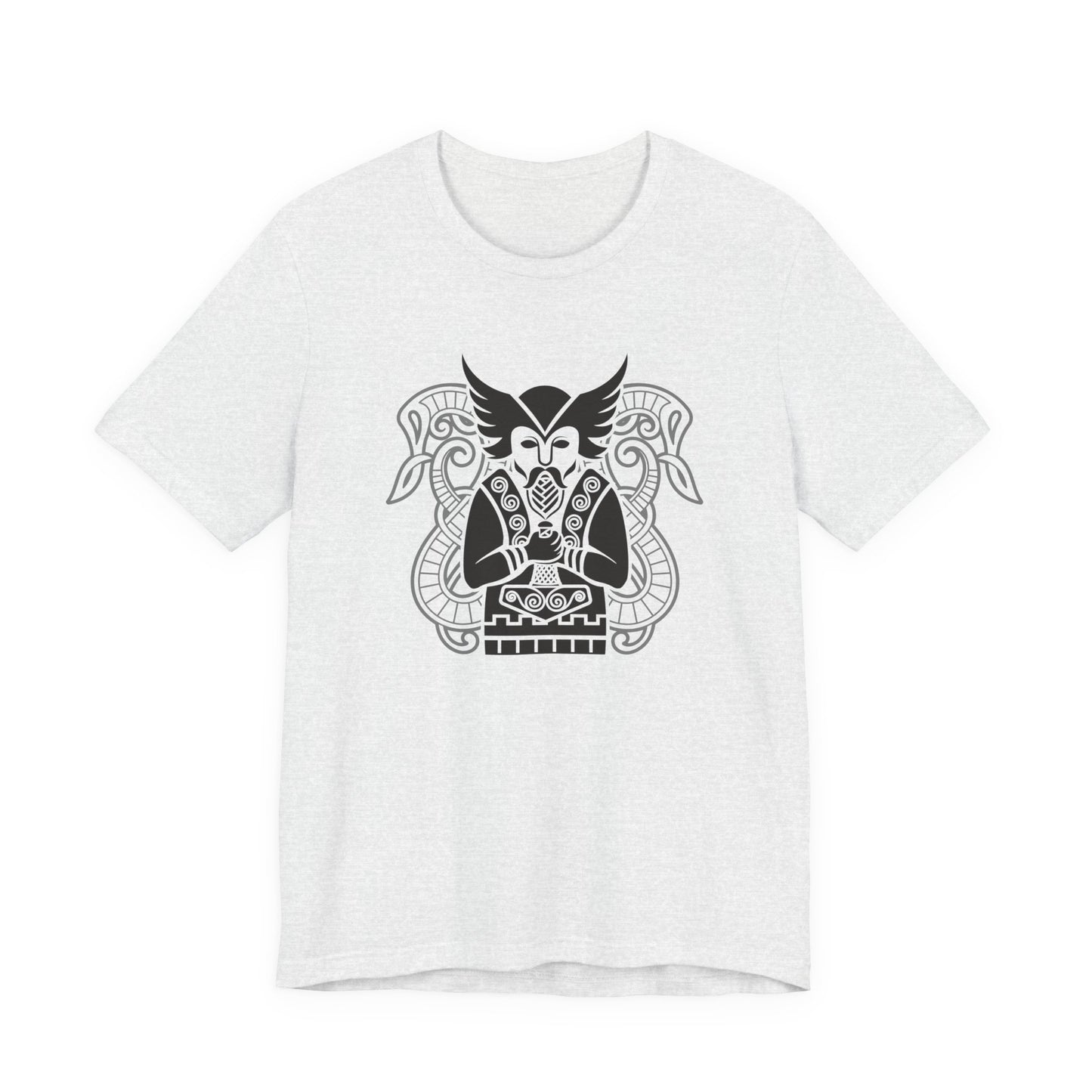 Thor with Mjolnir Norse Mythology T-Shirt