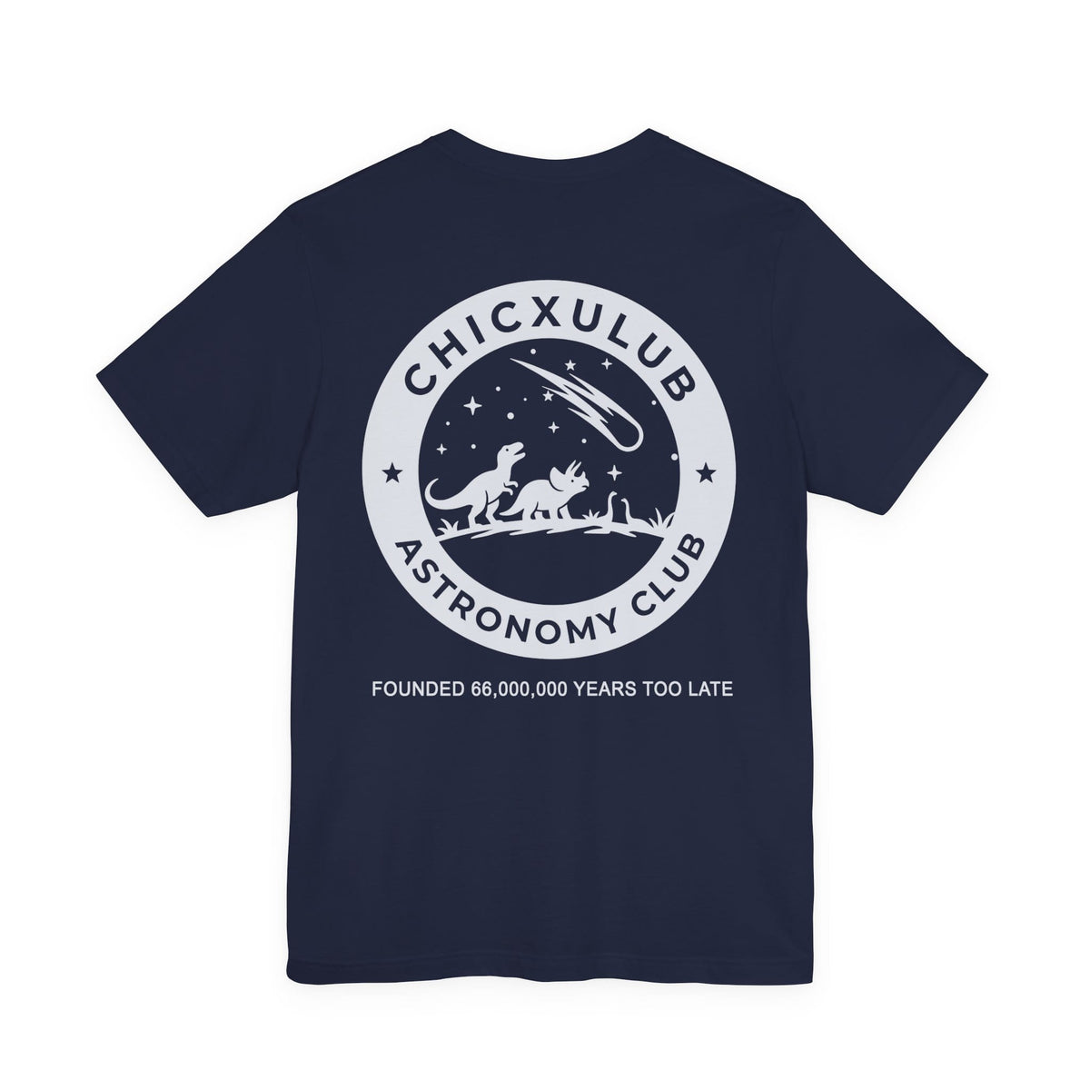 Chicxulub Astronomy Club Double Sided T-Shirt
