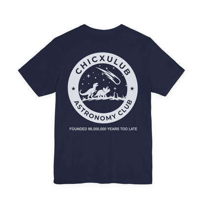 Chicxulub Astronomy Club Double Sided T-Shirt