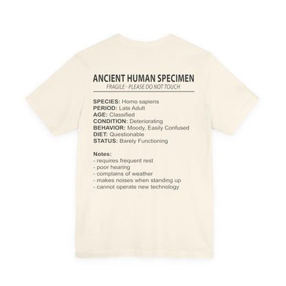 Ancient Human Specimen Double Sided T-Shirt
