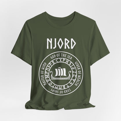 Njord Norse God of the Sea T-Shirt