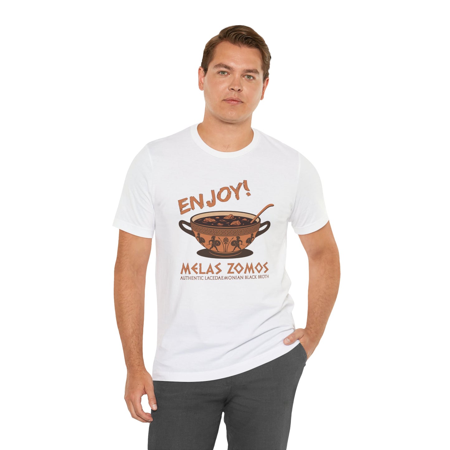 Spartan Melas Zomos Enjoy! T-Shirt