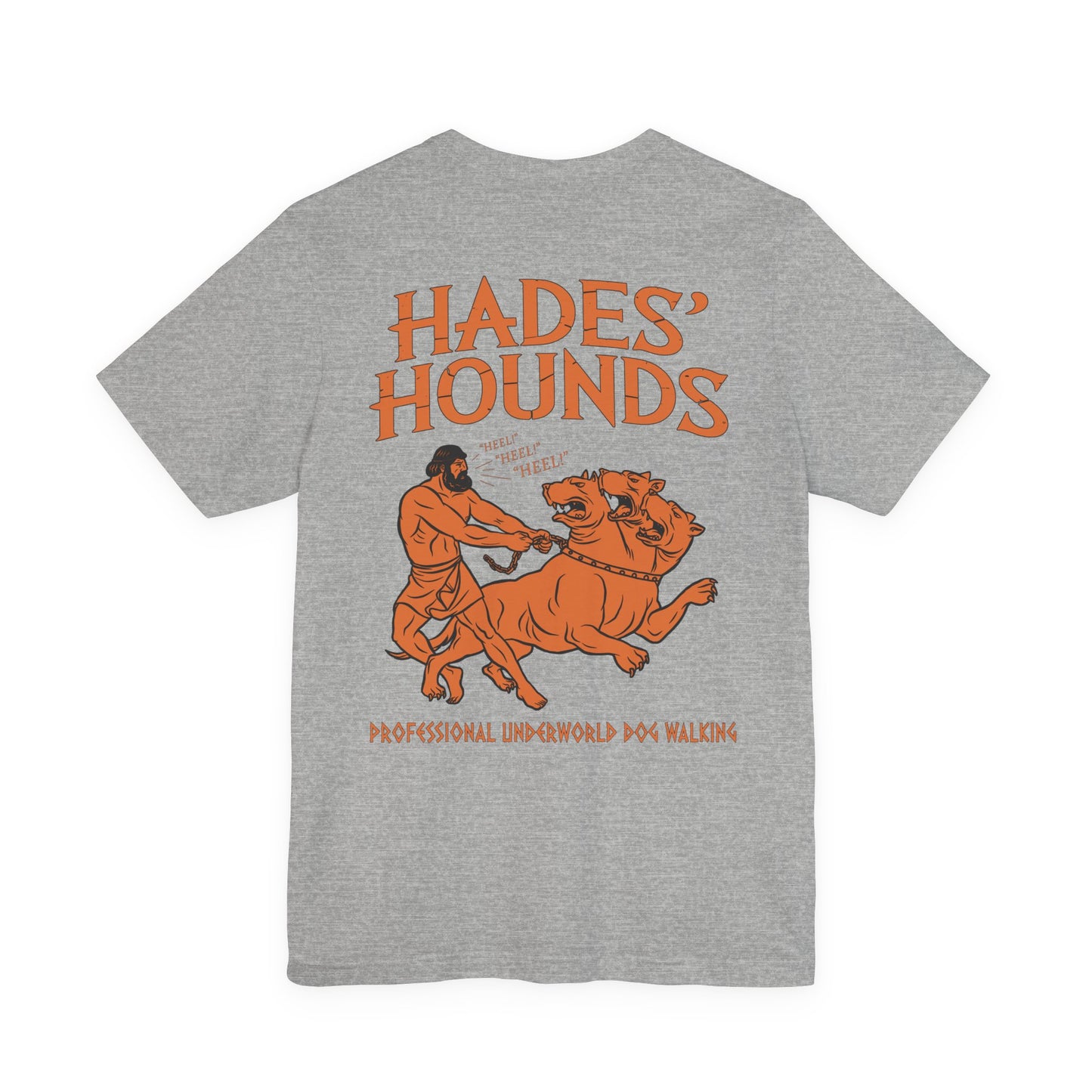 Hades' Hounds Dog Walking - Double Sided T-Shirt