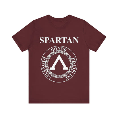 Spartan Warrior Virtues of Sparta Lambda T-shirt