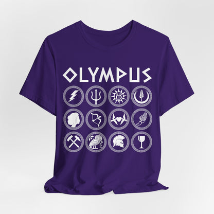 Olympus - Greek Gods and Goddesses - Greek Mythology T-Shirt