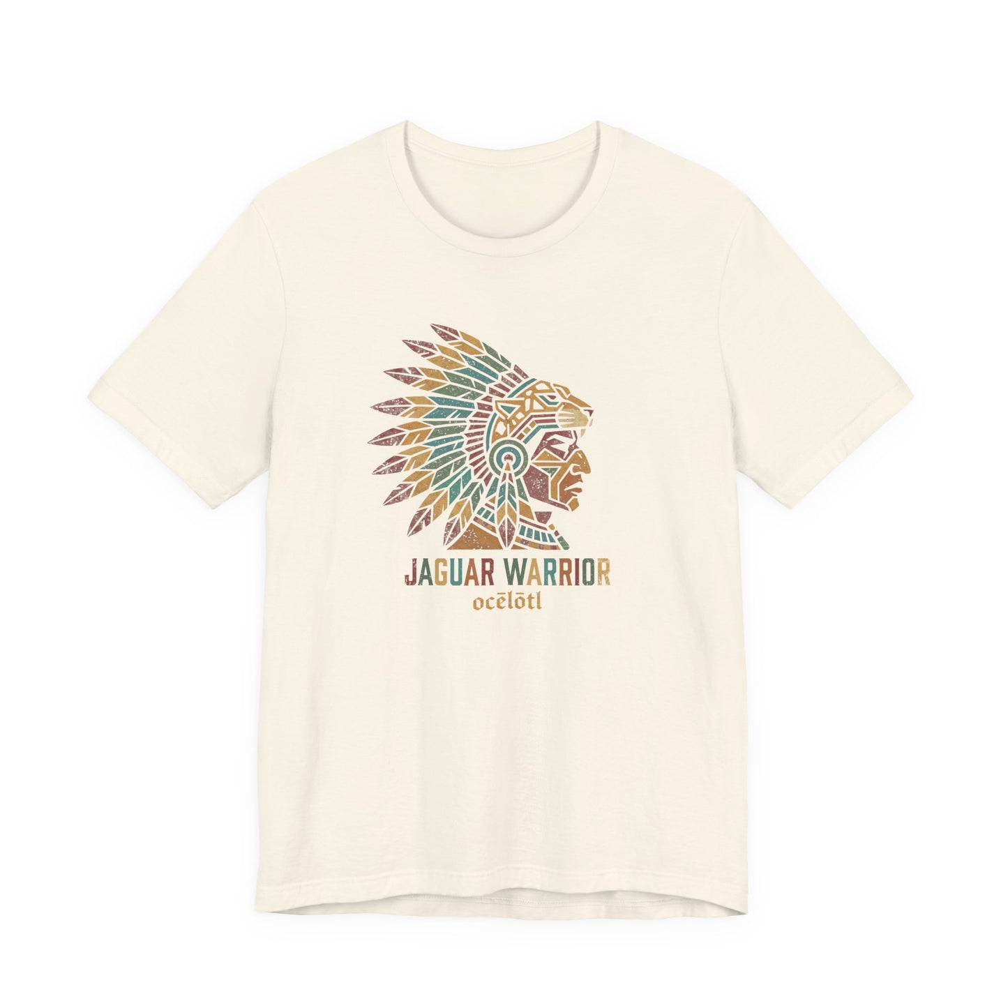 Jaguar Warrior Aztec Ocēlōtl T-Shirt
