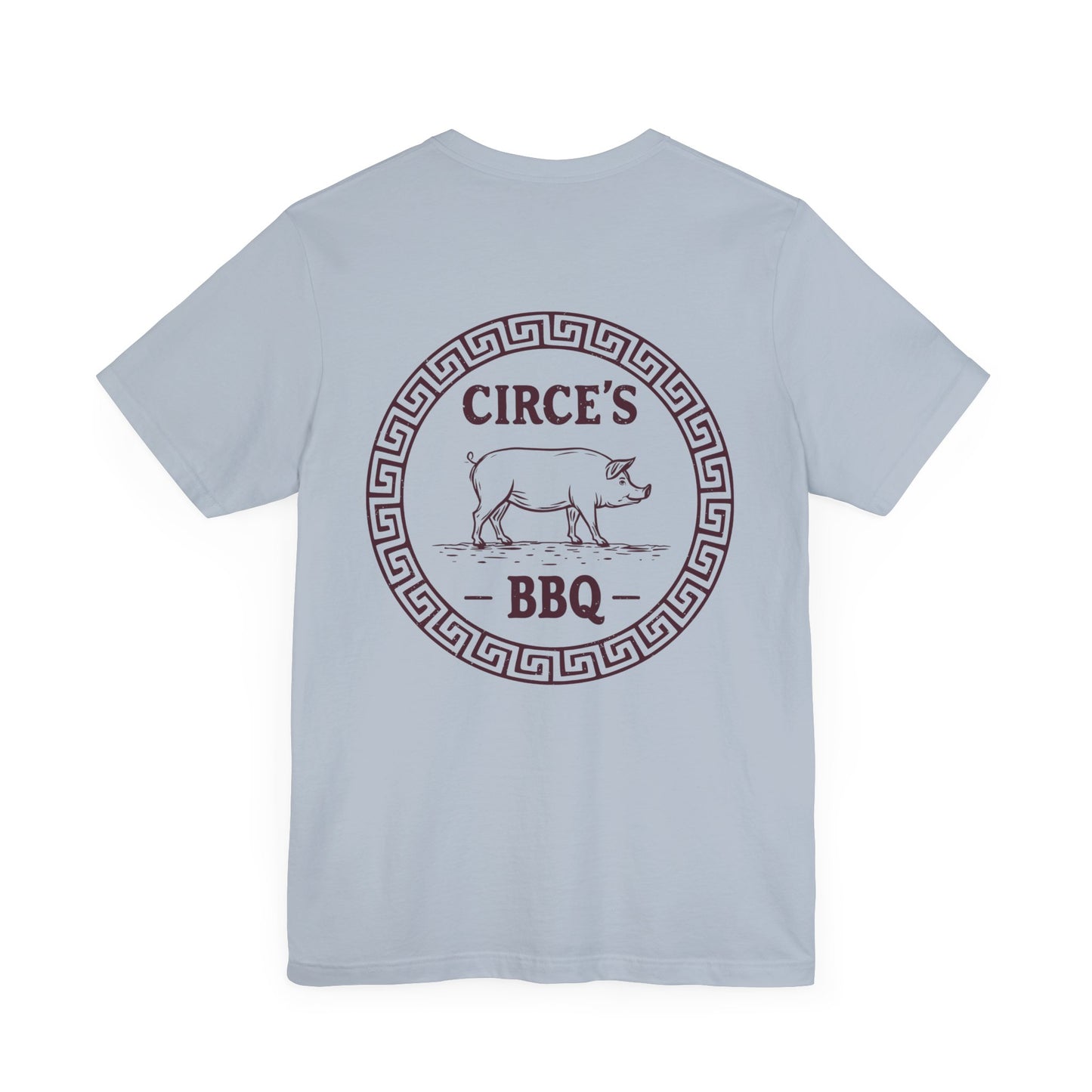 Circe's BBQ - Funny Greek Mythology Double Sided T-Shirt