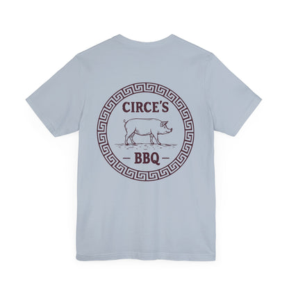 Circe's BBQ - Funny Greek Mythology Double Sided T-Shirt